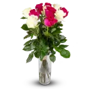 Kytice ekvádorských růží 80 cm